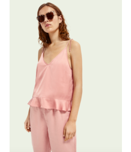 SCOTCH AND SODA Tank in viscose quality - 161735- Pink-