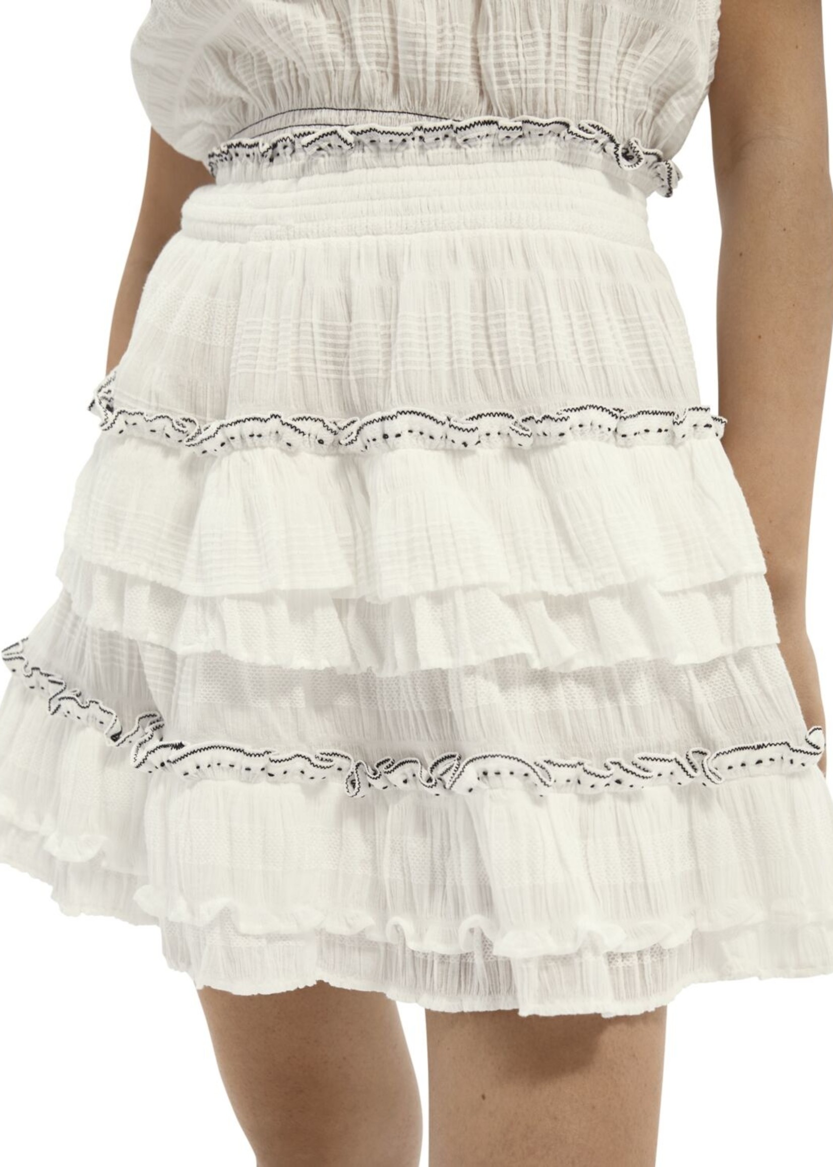 SCOTCH AND SODA Summer skirt in light weight -161620-
