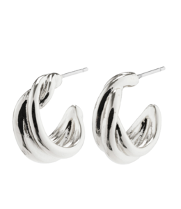 Courageous Earrings - Silver -
