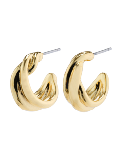 Courageous Earrings - Gold -