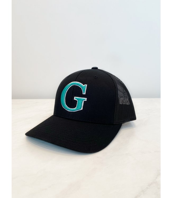 GLORIUS CLASSIC GREEN ON BLACK HAT