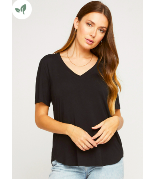 GENTLE FAWN T-SHIRT V NECK -NOR -