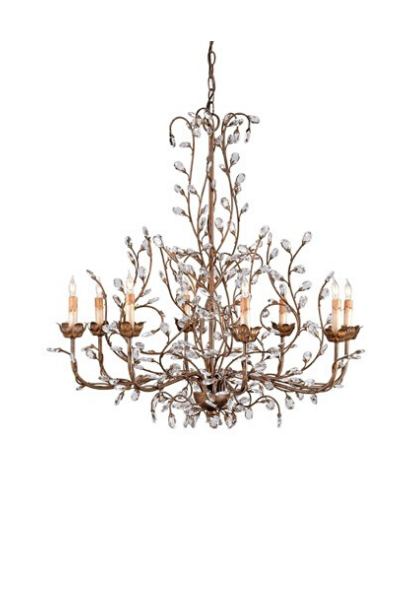 Crystal bud chandelier deals