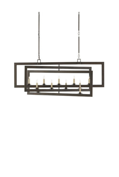 Middleton | The Rectangular Chandelier Collection, 54 Inch x 14.5 Inch x 23.25 Inch