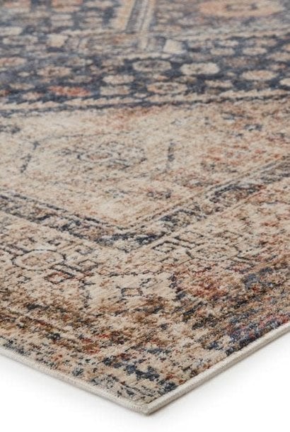 Vanadey | The Vesna India Ink & Tomato Area Rug Collection