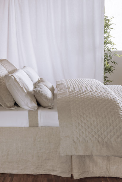 Hudson | The Linen Quilted Bedding Collection