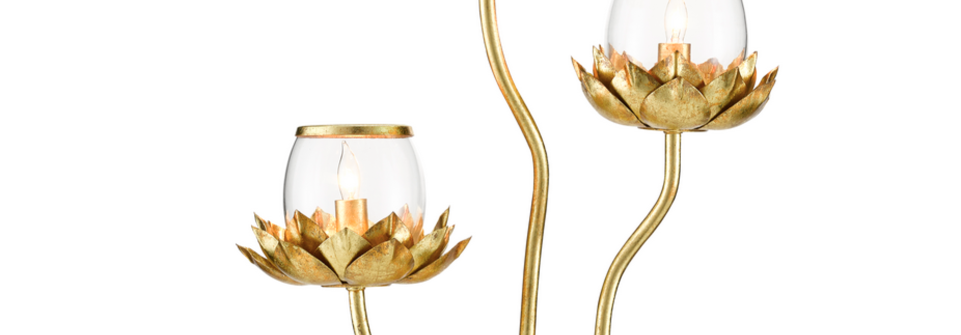 Bellerive | The Sconce Collection, Gold Leaf - 17 Inch x 12 Inch x 23.5 Inch