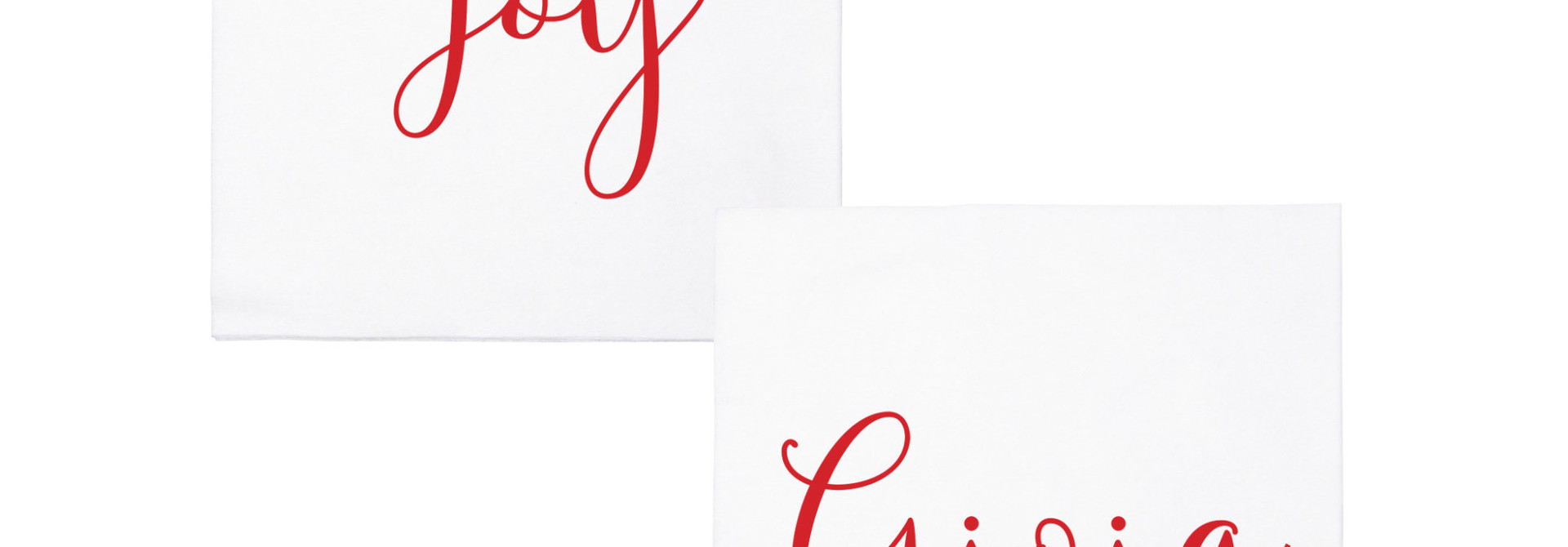 Joy | The Papersoft Cocktail Napkin Collection