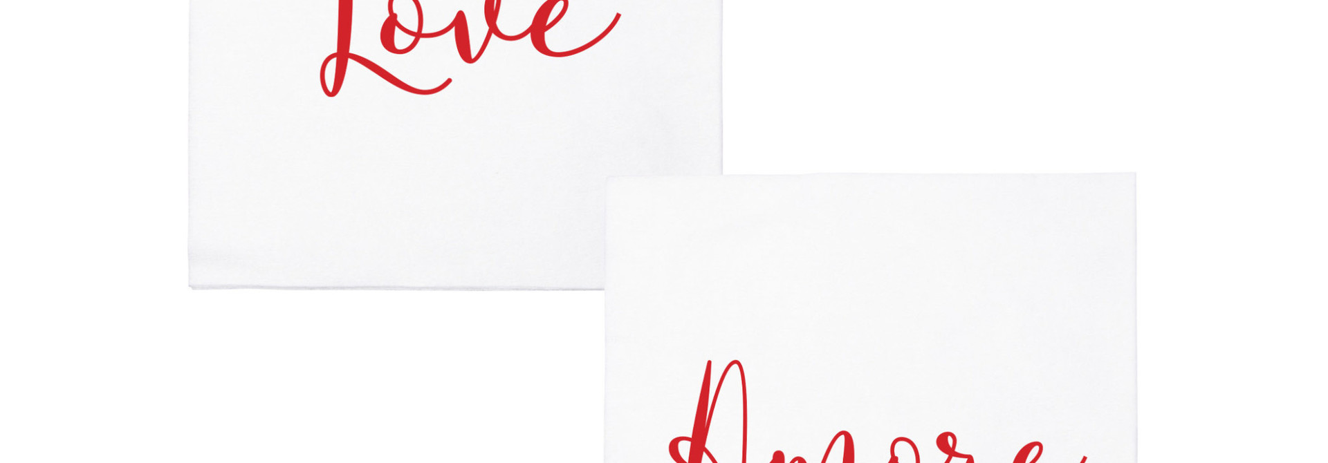 Love | The Papersoft Cocktail Napkin Collection