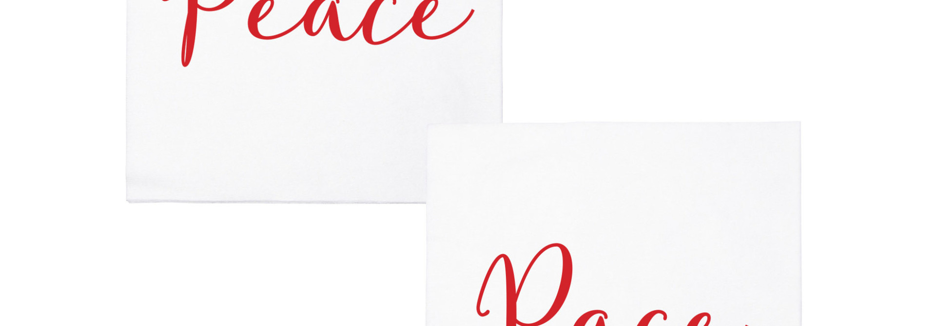 Peace | The Papersoft Cocktail Napkin Collection