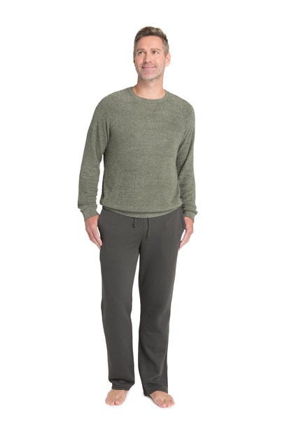 CozyChic Lite | The Men's Raglan Pullover Collection, Olive & Loden -