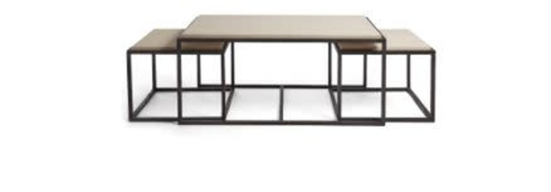 Triga Nesting | The Cocktail Table Collection - 42 Inch x 24 Inch x 18 Inch