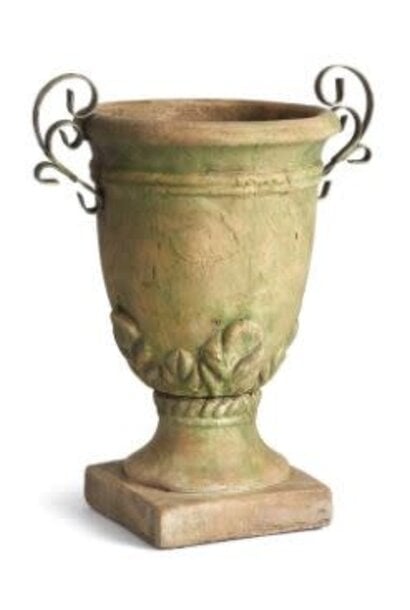 Hanon Chalice | The Weathered Accessory Collection, Weathered Terracotta - 10 Inch x 7.75 Inch x 13 Inch