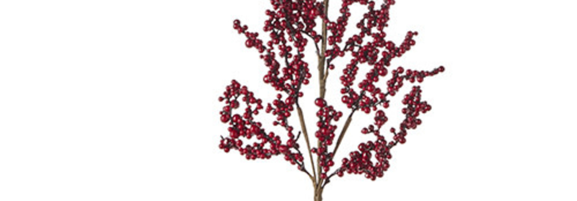 Winter Berries | The Holiday Floral Collection, Burgundy - 31 Inch