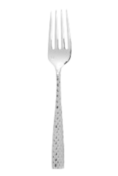 Serving Fork | The Signature Flatware Collection, Lucca Facetted - 9.7 Inch