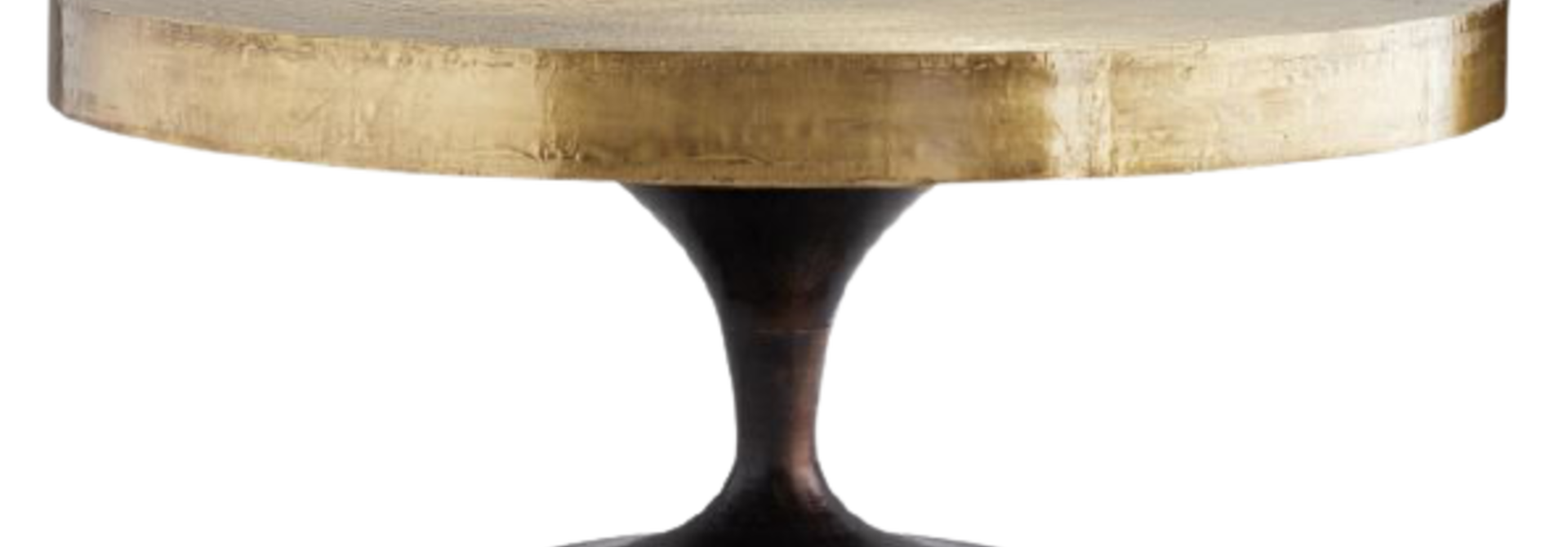 Daryl | The Cocktail Table Collection, Antique Brass - 36 Inch x 36 Inch x 16 Inch