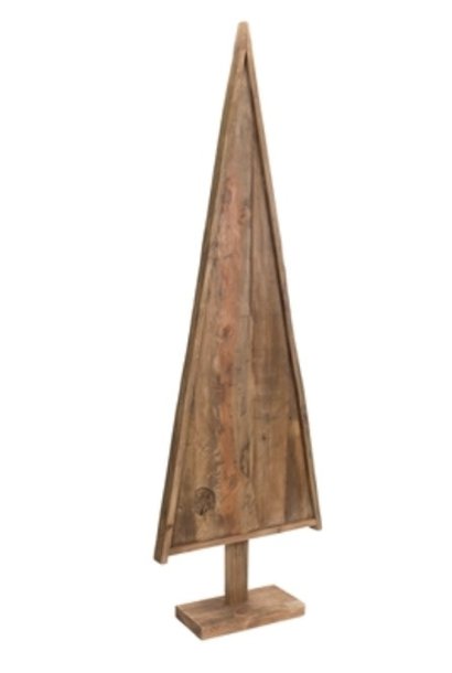 Wooden Tree | The Holiday Visual Collection -  21.5 Inch x 65 Inch