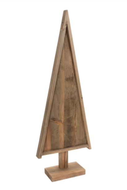 Wooden Tree | The Holiday Collection - 15.5 Inch x 42 Inch