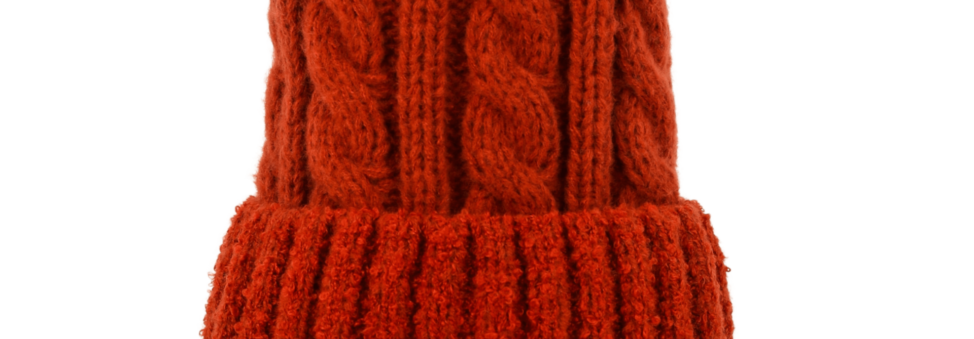Freya | The Bobble Hat Collection, Rust - One Size