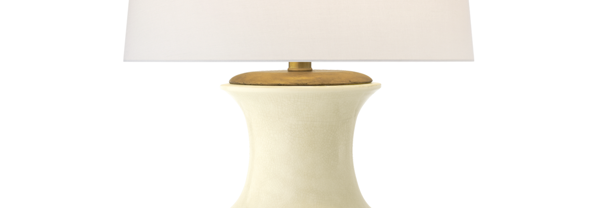 Deauville | The Table Lamp Collection, Tea Stain Porcelain - 18 Inch x 18 Inch x 30.25 Inch