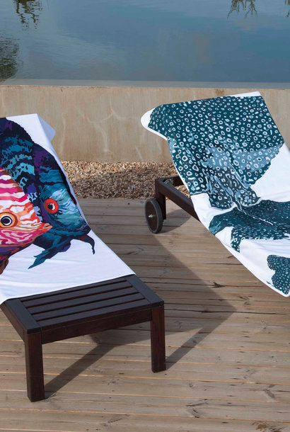 Coral Beach Towel | The Beach & Yacht Towel Collection