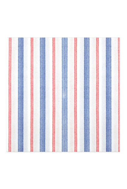 Americana Stripe | The Papersoft Dinner Napkin Collection, Multi - Pack of 20