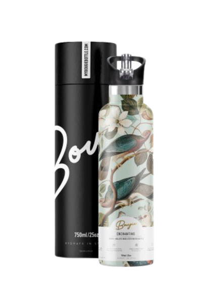 Enchanting | The Water Bottle Collection, Soft Blue Bird - 25 Oz