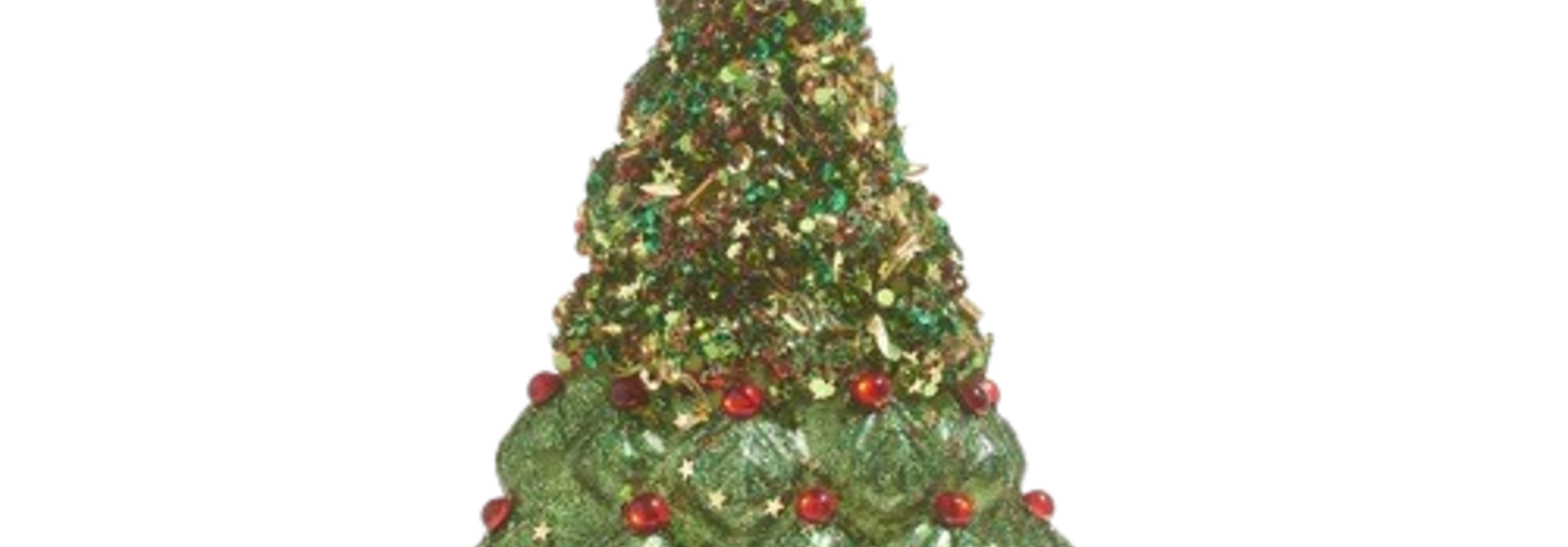 All That Glitters | The Holiday Ornament Collection, Green & Multi - 7.5 Inch x 3.5 Inch x 7.5 Inch