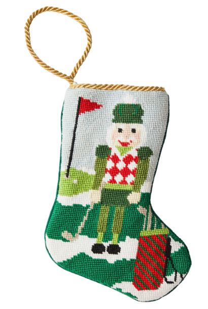 Christmas Birdie | The Bauble Stockings Collection - 4.25 Inch x 6 Inch