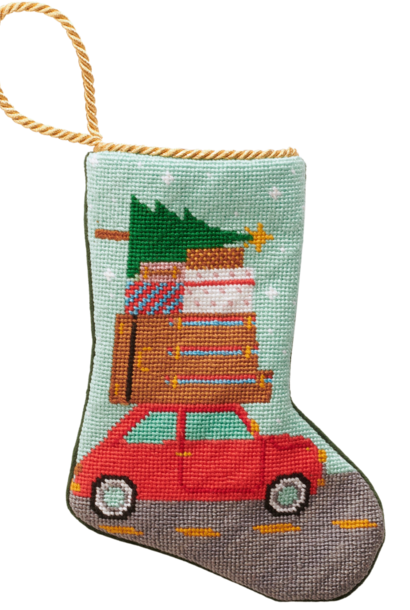Beep Beep, Here Come Christmas | The Bauble Stockings Collection - 4.25 Inch x 6 Inch