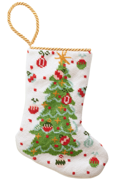 Rockin' Around the Christmas Tree | The Bauble Stockings Collection - 4.25 Inch x 6 Inch