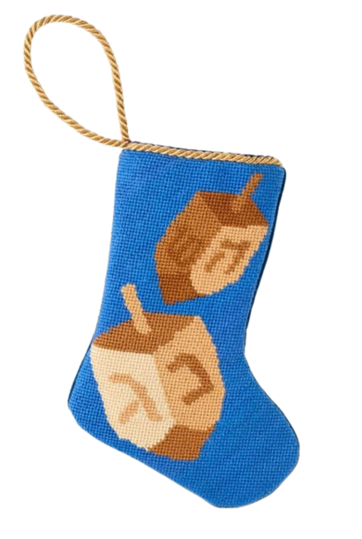 Spin the Dreidel | The Bauble Stockings Collection - 4.25 Inch x 6 Inch