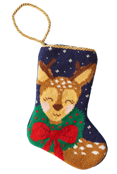 Dasher, the Fun Reindeer | The Bauble Stockings Collection - 4.25 Inch x 6 Inch