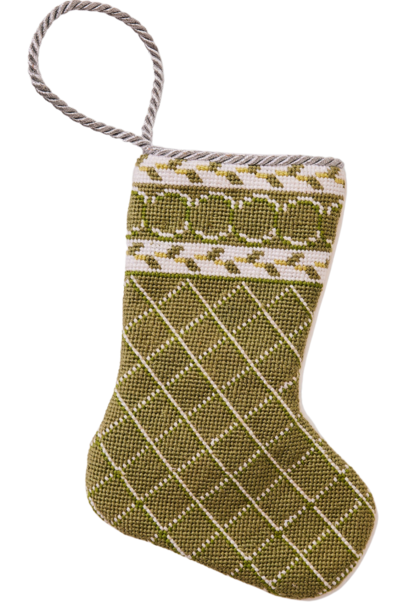 Garden Lattice | The Bauble Stockings Collection - 4.25 Inch x 6 Inch