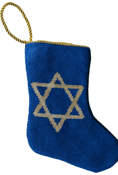 Happy Hanukkah | The Bauble Stockings Collection - 4.25 Inch x 6 Inch