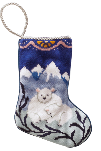 Perfect Polar Bear | The Bauble Stockings Collection - 4.25 Inch x 6 Inch