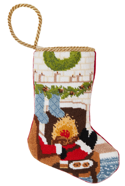 Santa's Nightcap | The Bauble Stockings Collection - 4.25 Inch x 6 Inch
