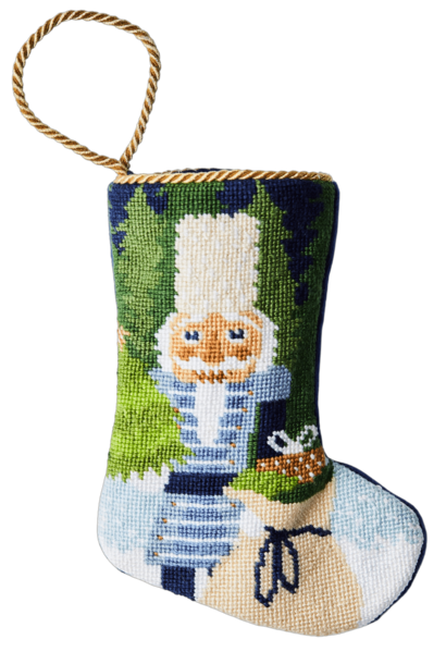 Winter Solstice Nutcracker | The Bauble Stockings Collection - 4.25 Inch x 6 Inch