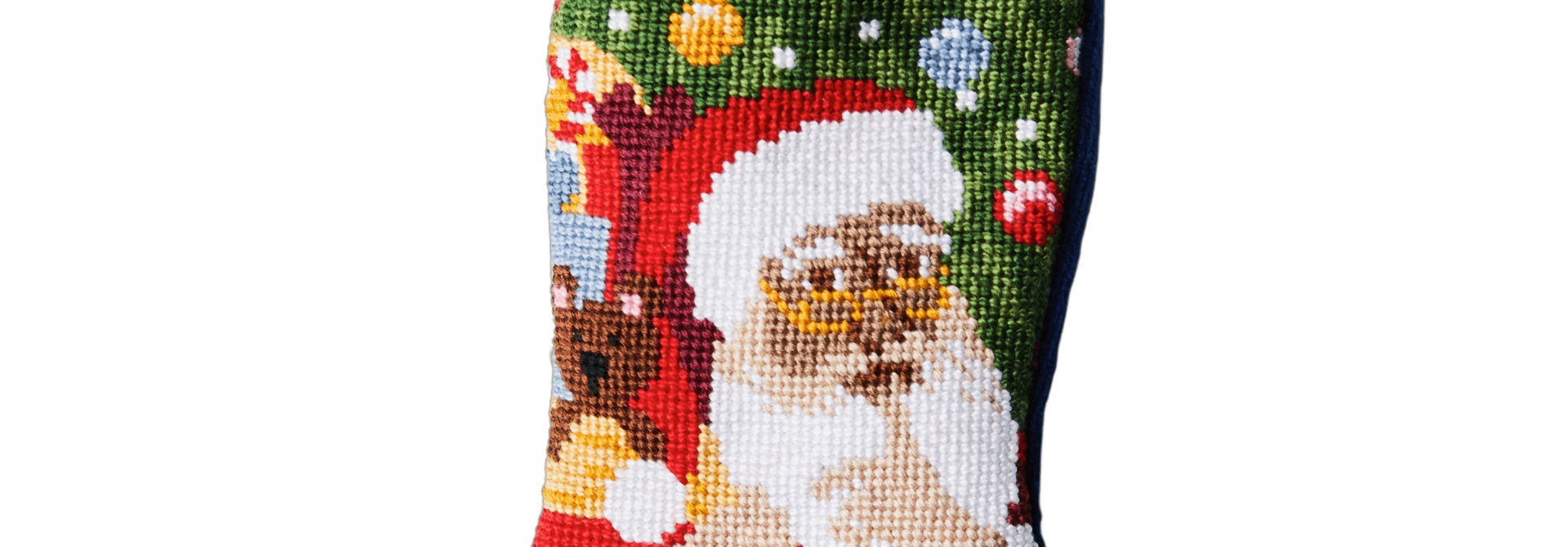 Jolly Old St. Nick | The Bauble Stockings Collection - 4.25 Inch x 6 Inch
