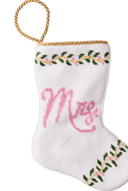 Mrs. | The Bauble Stockings Collection - 4.25 Inch x 6 Inch