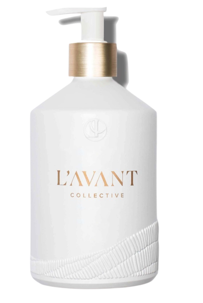 White Glass Bottle | The Home Care Collection, White Pump - 16 oz