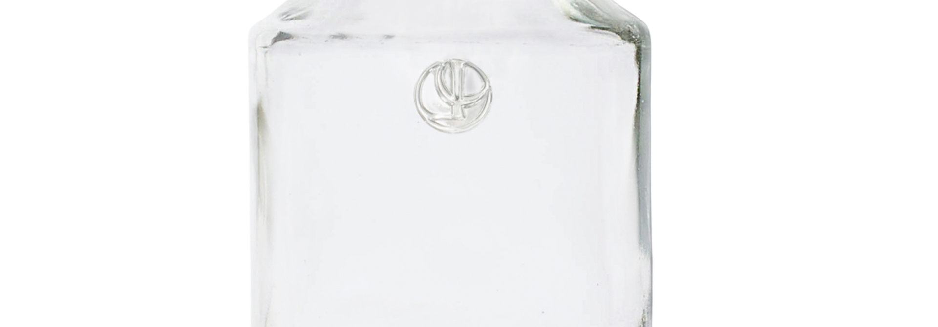 Clear Glass Bottle | The Home Care Collection, White Pump - 16 oz