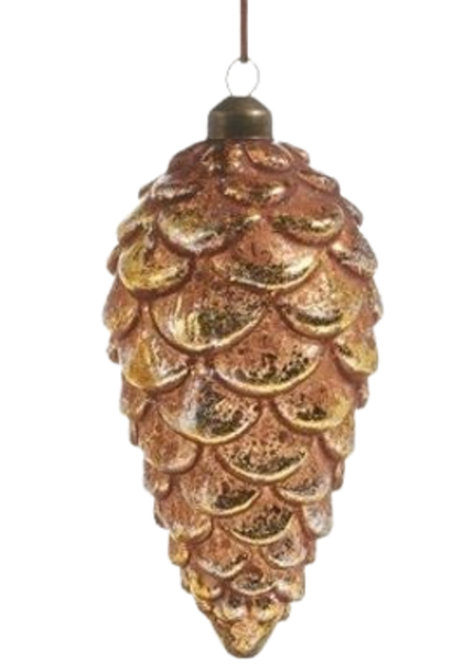 Pinecone | The Holiday Ornament Collection, Copper - 5.5 Inch