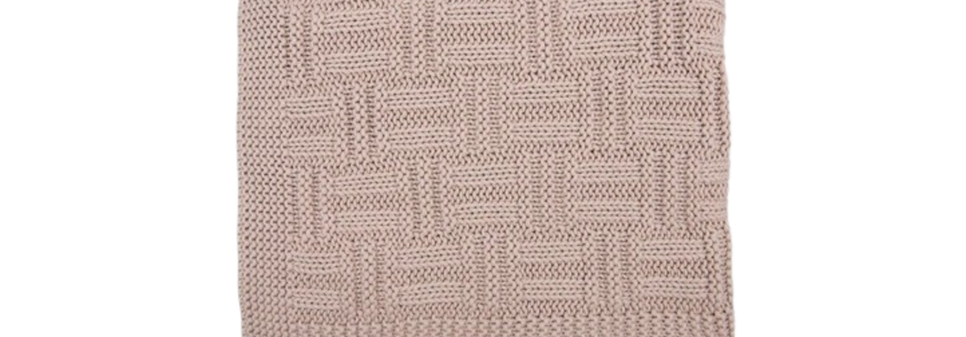 Istaka | The Throw Collection, Pale Whisper - 60 Inch x 50 Inch