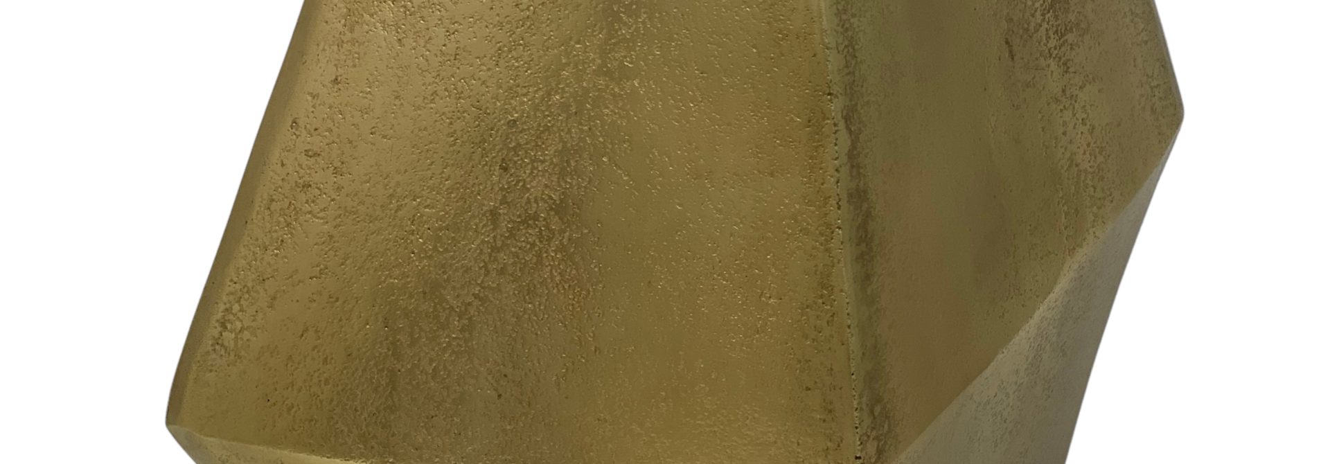 Organic | The Vase Collection, Brass - 8 Inch x 12 Inch x 10 Inch
