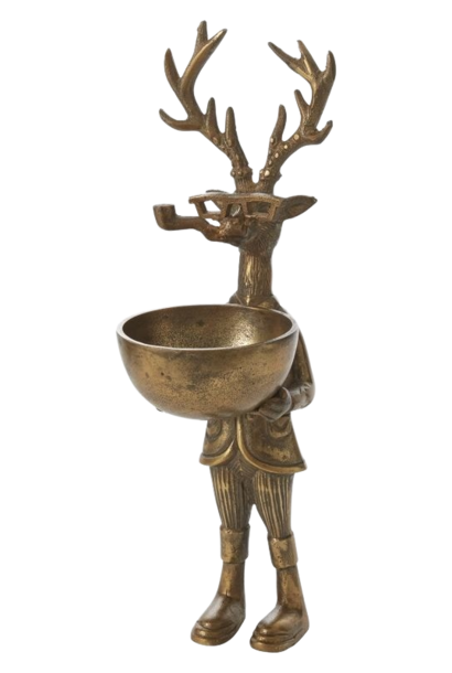 Frankie | The Bowl Collection, Brass - 4.75 Inch x 6 Inch x 16.25 Inch