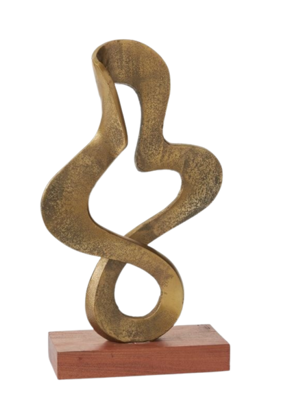 Coruna | The Sculpture Collection, Gold - 9.75 Inch x 4 Inch x 17.25 Inch