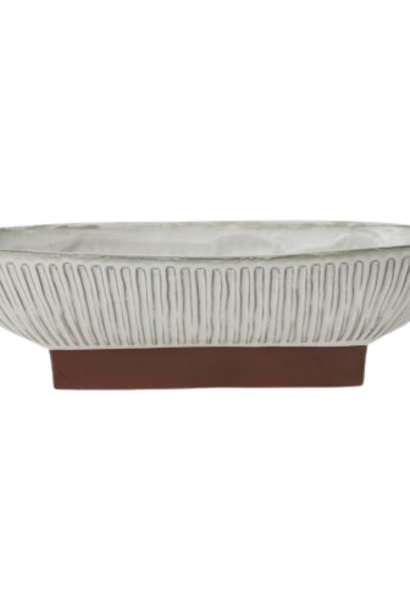 Maxey | The Tray Collection, Natural - 17.5 Inch x 7.75 Inch x 4.5 Inch