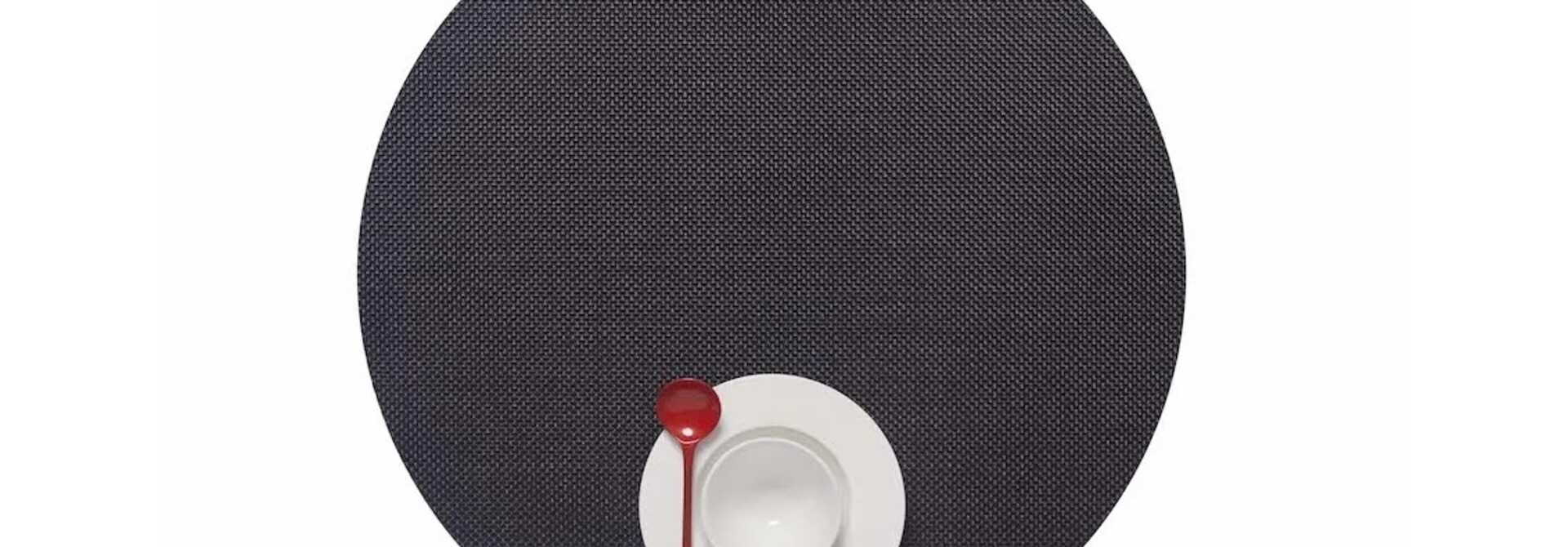 Mini Basketweave | The Neutral Round Placemat Collection