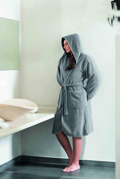 Bee Waffle Bath Robes | The Modern Young Hooded Collection